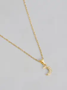 DressBerry Geometric Shaped Stone-Studded Pendants with Chains