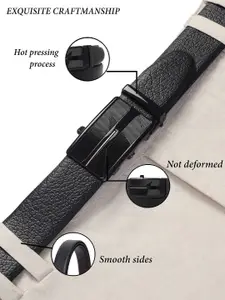 Metronaut Men Textured Leather Belt