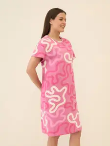 Sweet Dreams Printed Nightdress