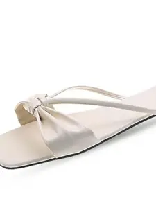 Deynvock Women Open Toe Flats