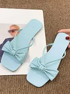 Deynvock Women Open Toe Flats