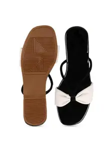 Deynvock Women Open Toe Flats