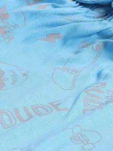 CRAZYPENGUIN ELITE Infant Boys All Over Printed Mid Rise joggers