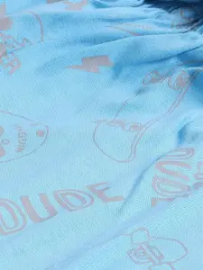 CRAZYPENGUIN ELITE Boys All Over Printed Mid Rise joggers