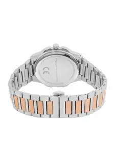 French Connection Men Dial & Stainless Steel Bracelet Straps Analogue Watch