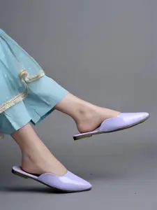 Stylestry Women Mules with Bows Flats