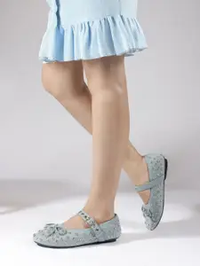 THE WHITE POLE Women Fashionable Trending Fancy Flatform Bellies