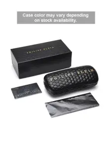 PHILIPP PLEIN Men UV Protected Lens Sunglasses SPP001M51721SG-Gunmetal-Toned