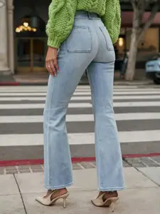 all about you Women Bootcut Mid-Rise Non Stretchable Jeans