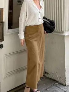 bebe Women Straight Maxi Skirt