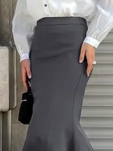 bebe Straight Maxi Skirt