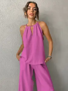 all about you Pure Cotton Top & Trousers Co-Ords