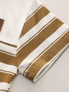 INCLUD Boys Striped Short Sleeves T-shirt With Shorts