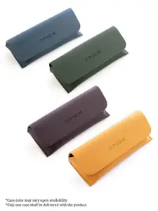 OPIUM Gold With Crystal Navigator UV Protection Plastic Sunglasses for Men