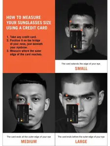 OPIUM Crystal Square Polarized & UV Protection Plastic Sunglasses for Men OP-10260-C04-53