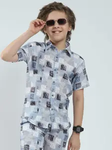 Monte Carlo  Printed T-shirt With Shorts