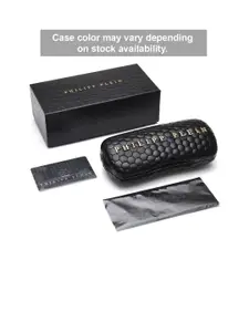 PHILIPP PLEIN Men Square Sunglasses With UV Protected Lens SPP201V58700SG-Black