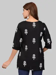 Dream Beauty Fashion Women Floral Print Longline Top