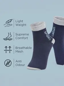MJE Pack Of 6 Patterned Cotton Ankle Length Socks