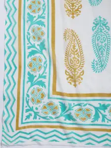 Meena Bazaar Floral Printed Unstitched Dress Material