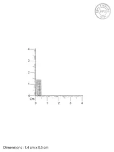 GIVA Rhodium-Plated Contemporary Pendants with Chains