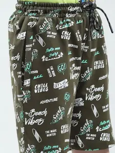 Monte Carlo Boys Printed Outdoor Shorts