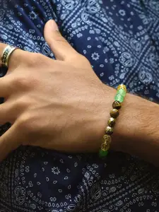 Sukhad Beads Beaded Elasticated Bracelet