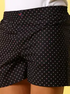 V-Mart Men Geometric Printed Regular Fit Shorts