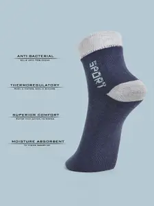 MJE Pack Of 6 Patterned Cotton Ankle Length Socks