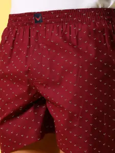 V-Mart Men Printed Regular Fit Shorts