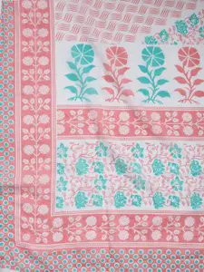 Meena Bazaar Floral Printed Unstitched Dress Material