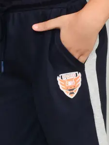 Lux Cozi Boys Typography Printed Pure Cotton T-shirt with Shorts