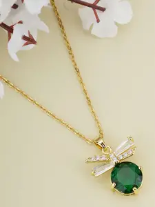 Bishty Fashion Gold-Plated Contemporary Pendants with Chains