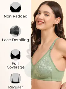 KOMLI Pack Of 2 Full Coverage Bra