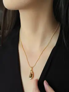 AQUASTREET 18K Gold-Plated Pendants With Chains