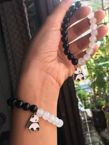 Sukhad Set Of 2 Crystal Bracelet