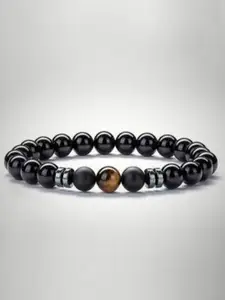 Sukhad Crytsals Beaded Elasticated Bracelet