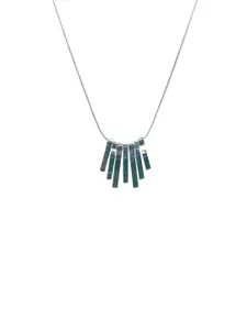 ARTKLIM Silver-Plated Contemporary Pendants with Chains