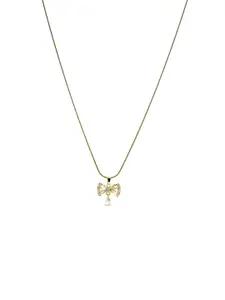 ARTKLIM Gold-Plated Contemporary Pendants with Chains