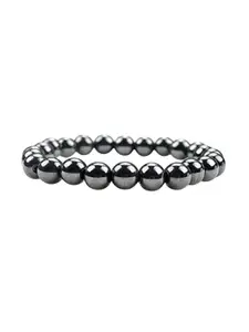 Sukhad Hematite Stone Beaded Bracelet
