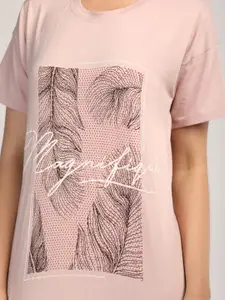 Duchess Women Pack of 2 Maternity Printed T-shirt Nightdress