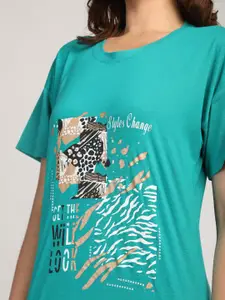 Duchess Women Pack of 2 Graphic Printed Nightdress