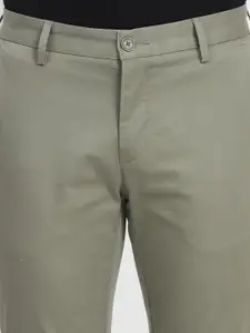 JADE BLUE Men Slim Fit Trousers