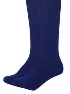 MUKHAKSH Men Pack Of 6 Cotton Knee Length Socks