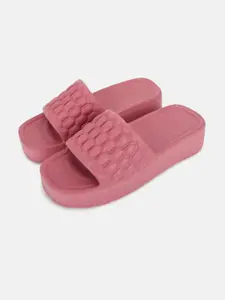 ORTHO JOY Women Self Design Sliders
