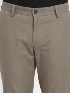 JADE BLUE Men Slim Fit Trousers