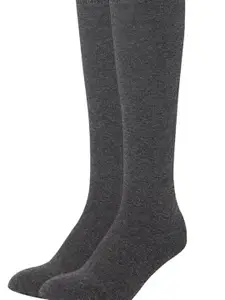 MUKHAKSH Men Pack Of 6 Cotton Knee Length Socks