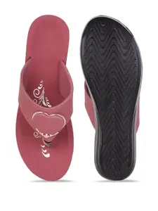 PENNEN Women Multicoloured Thong Flip-Flops