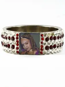 Vidhya Kangan Women White Brass Bangle