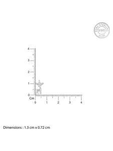 GIVA 925 Sterling Silver-Plated Zircon Twilight Animal Shaped Pendants With Link Chain